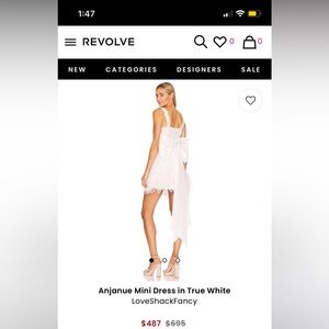 Love shack fancy Ajanue Dress size 10 nwt